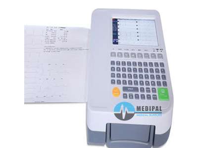 12 CHANNEL ECG Machine