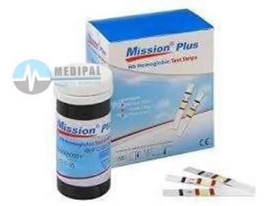 Mission Plus Hemoglobin Meter Test Strips